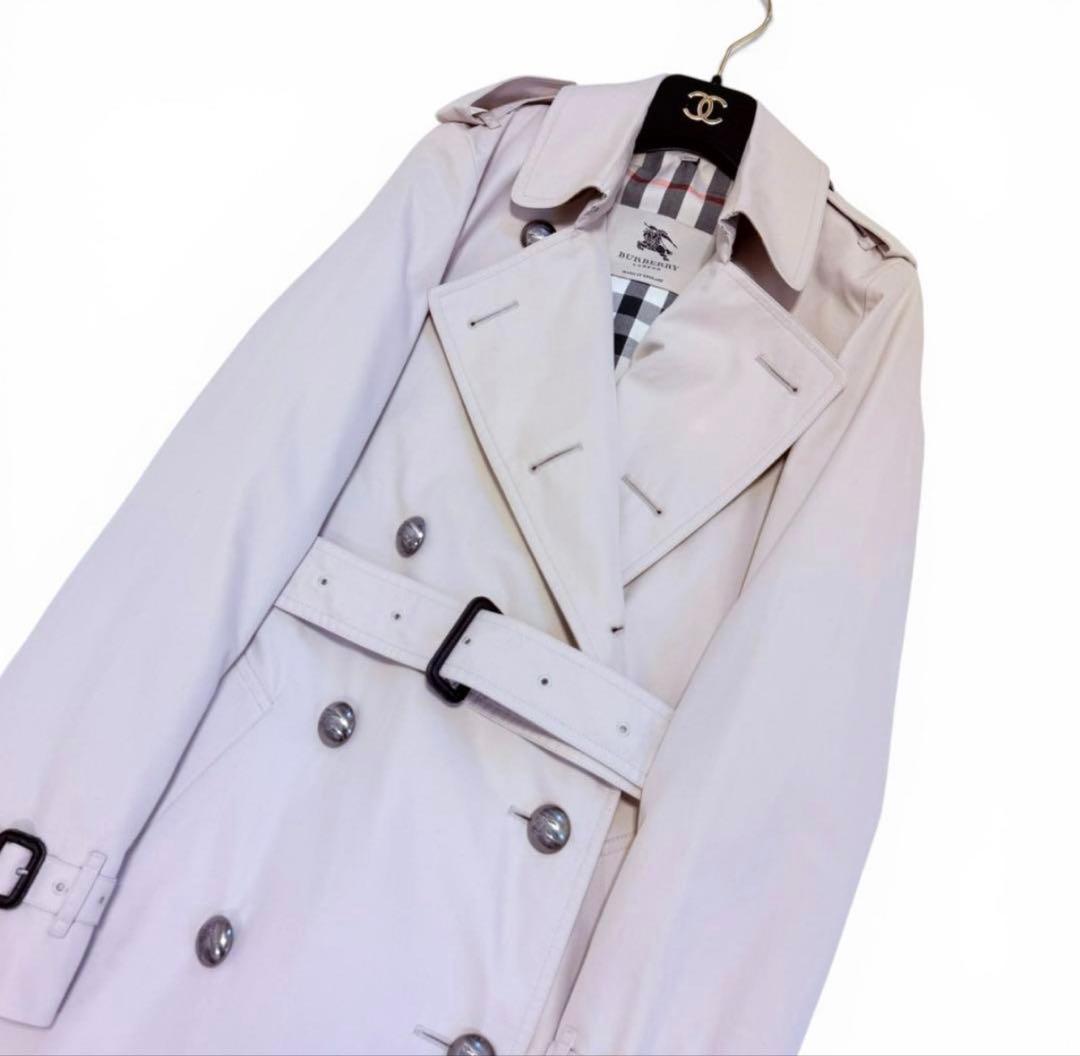 メタルボタンが美しい♪BURBERRY LONDON トレンチコート レディース