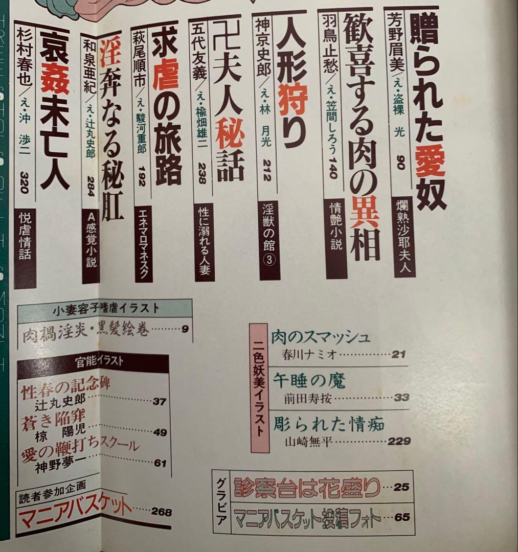 SM秘小説88.6 90.9セット
