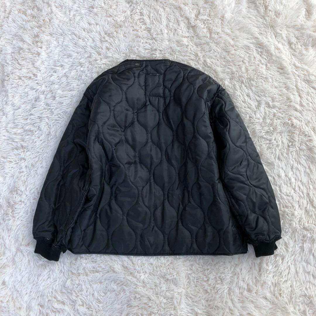 ROTHCOロスコ　キルティングライナー付きモッズコート　ブラック黒M-51