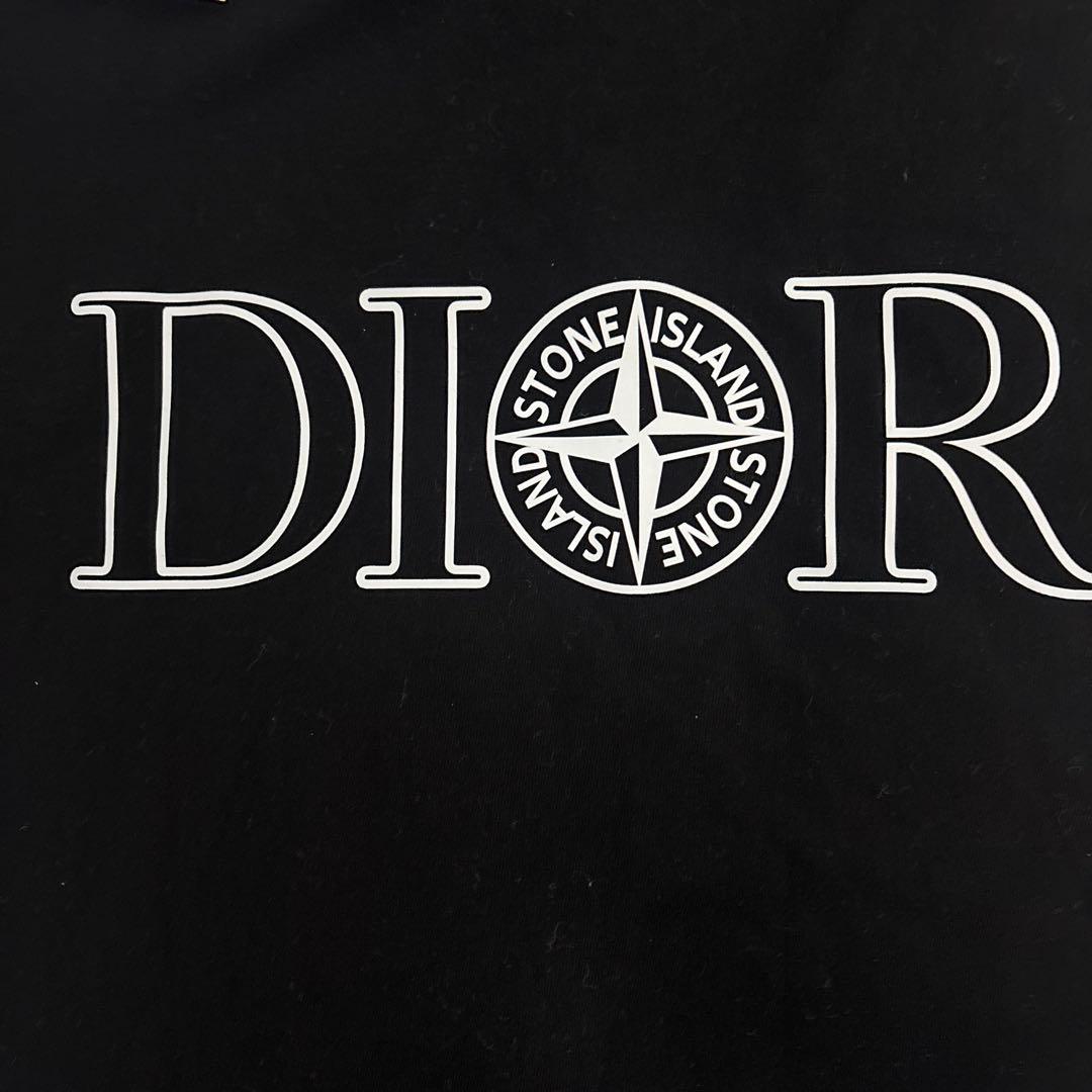 り*ょ様 Dior stone  ブラック　Tシャツ