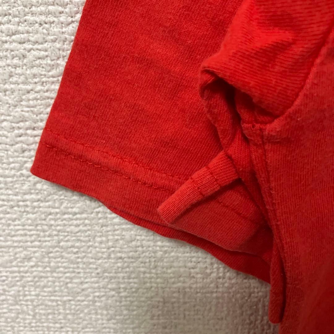 赤青タグ　オールド　Stussy ウィングスカル Tシャツ Lサイズ レッド