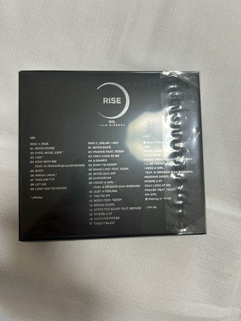 K-POP・アジア BIGBANG SOL TAEYANG CD DVD