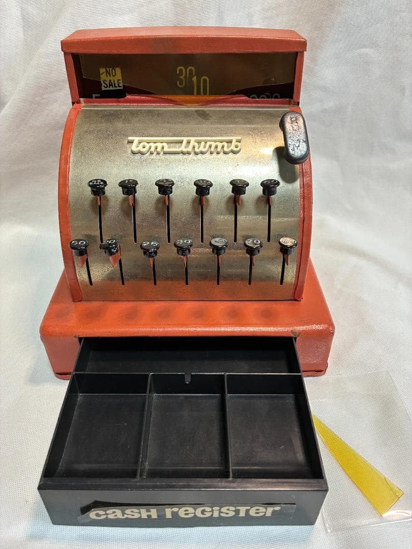 ヤ*ト様 レトロ Tom Thumb社製 キャッシュレジスター アンティークトイ