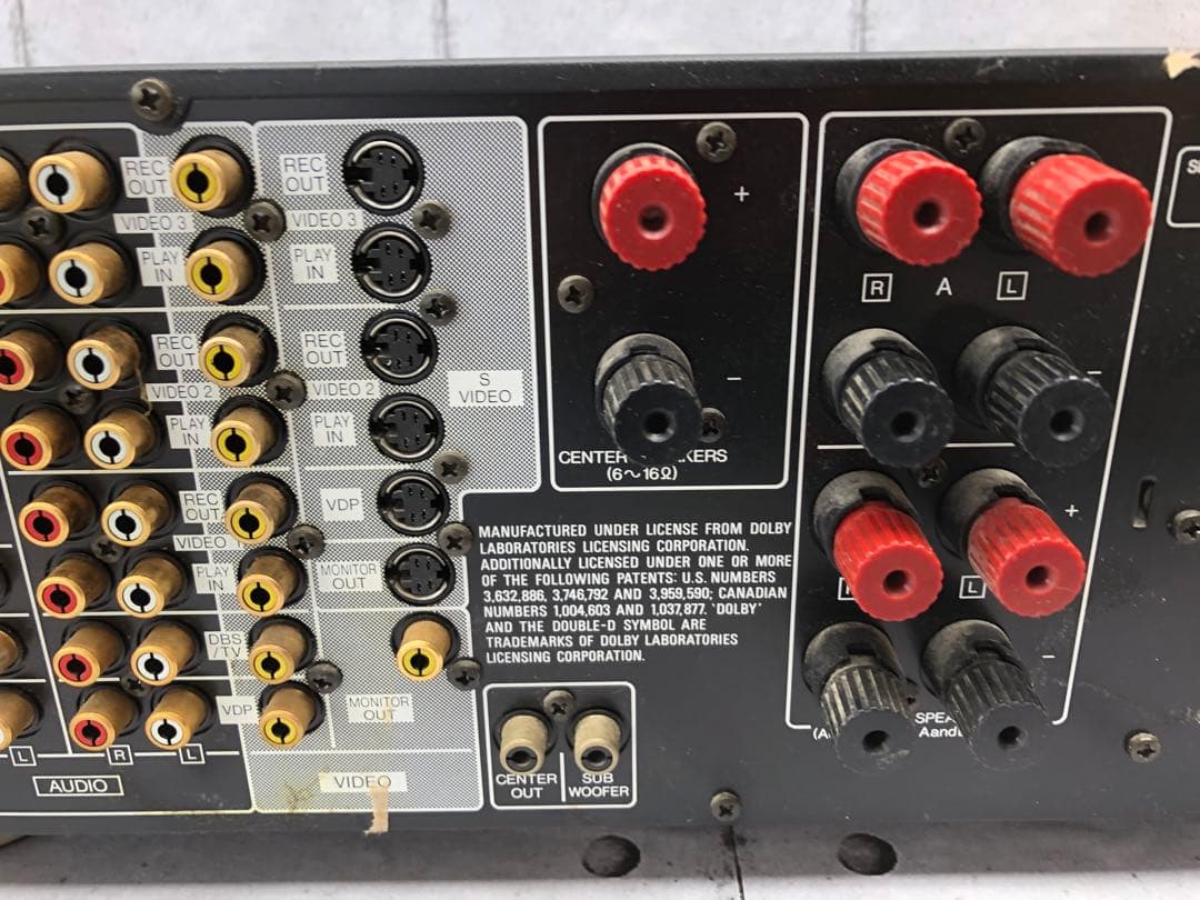 KENWOOD/KA-V6000/サラウンドアンプ(L98)