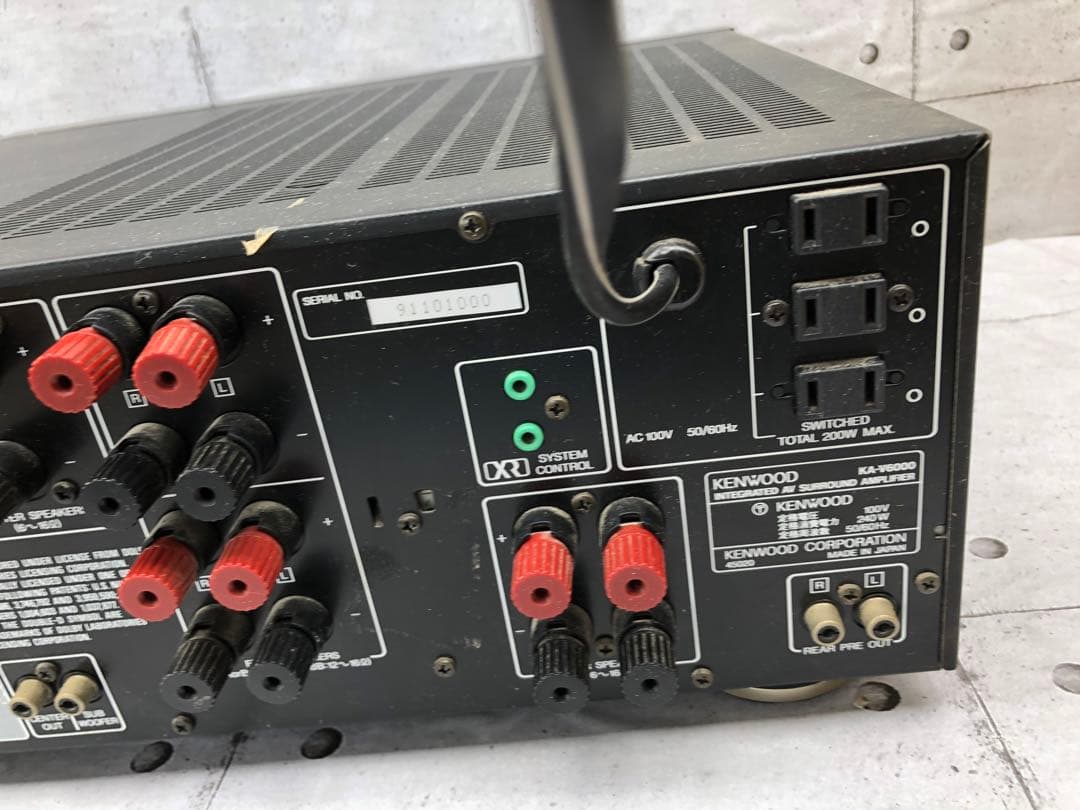 KENWOOD/KA-V6000/サラウンドアンプ(L98)