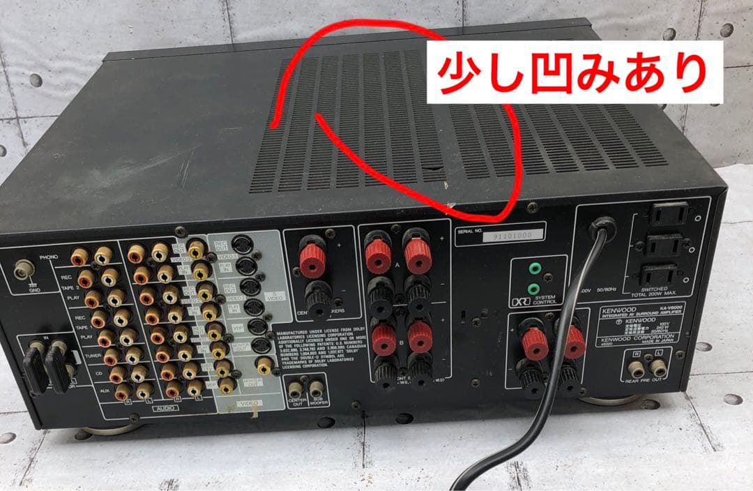 KENWOOD/KA-V6000/サラウンドアンプ(L98)