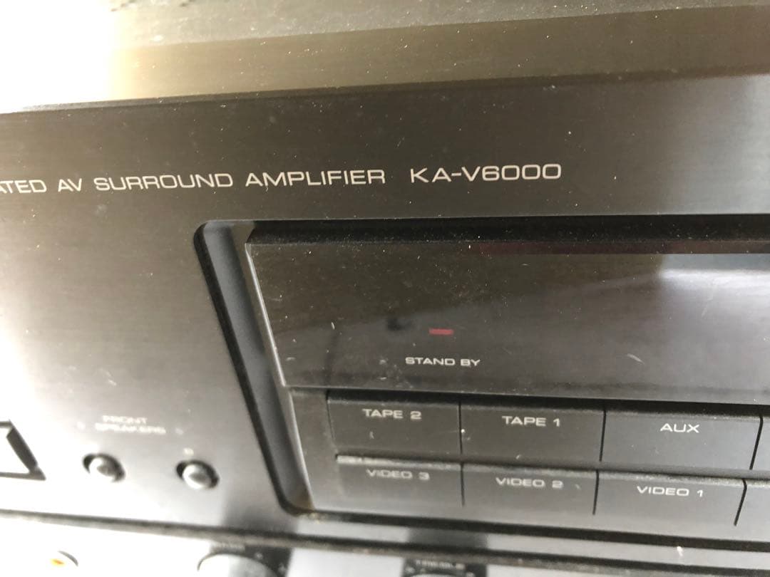 KENWOOD/KA-V6000/サラウンドアンプ(L98)