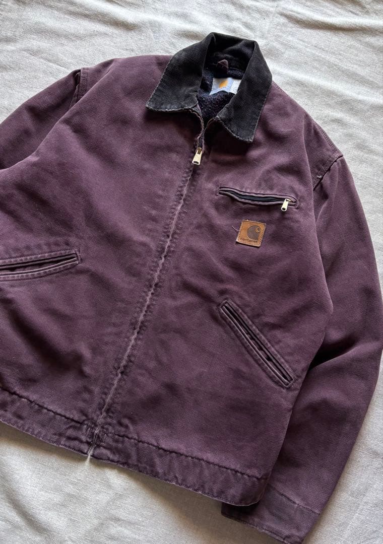 【レアカラー】 90s Carhartt デトロイトジャケット USA製 BRG