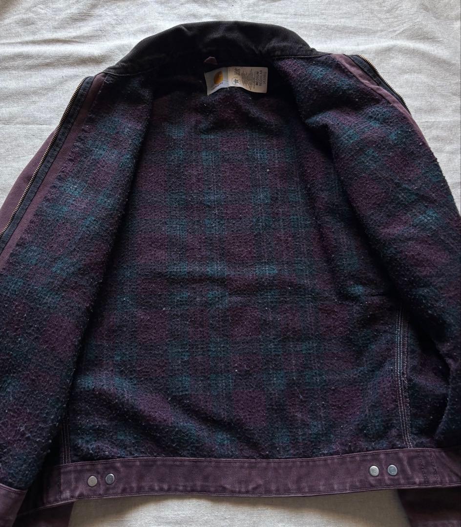 【レアカラー】 90s Carhartt デトロイトジャケット USA製 BRG