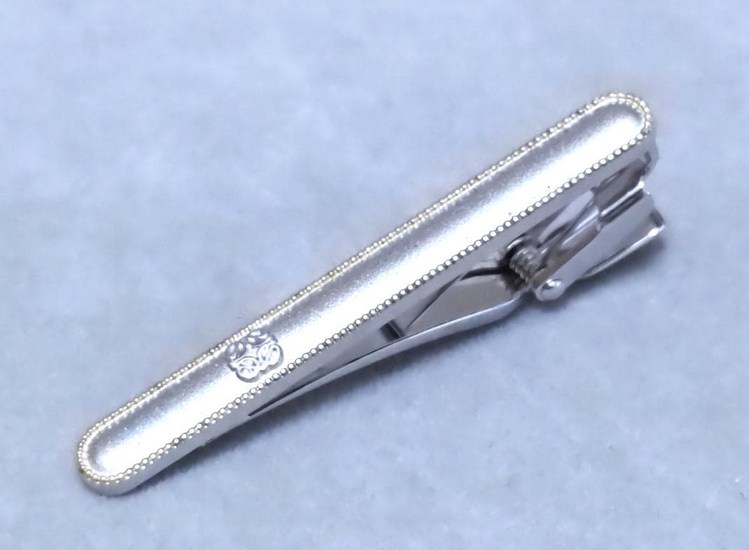 S.T Duponデュポン SILVER925タイピン、カフス箱付き　40951