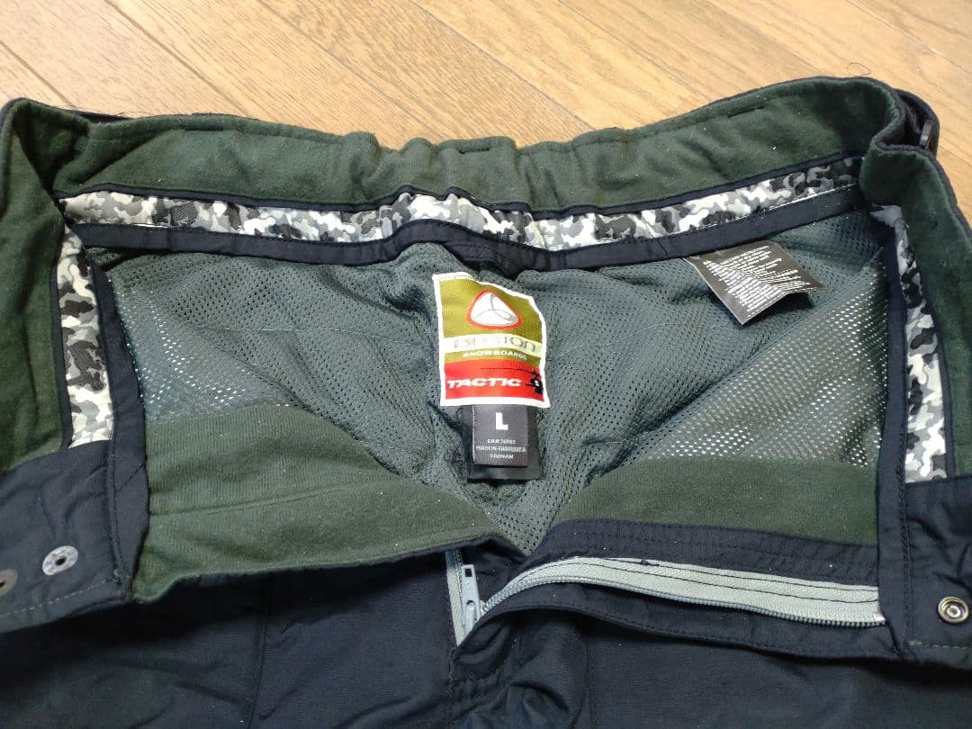 バートン　BURTON　スノーボードウェア　パンツ　ズボン　 黒　ブラック　 L