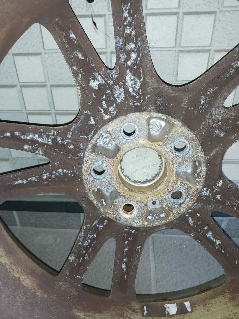 【ジャンク品】SUBARU　純正ホイール（スタッドレスタイヤ付き）4本セット