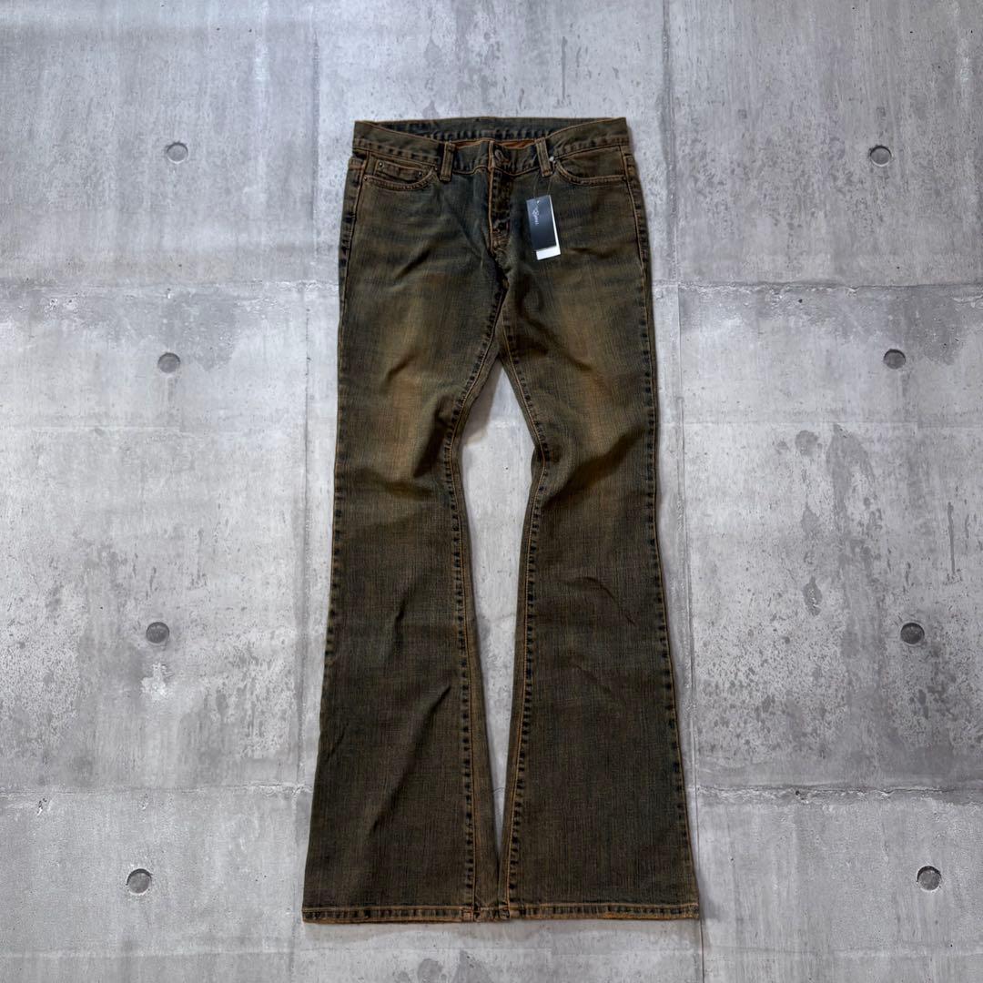 パンツ Dead stock 00s archive flare denim y2k