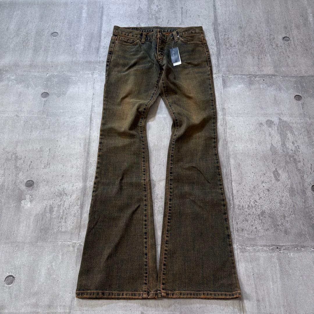 パンツ Dead stock 00s archive flare denim y2k