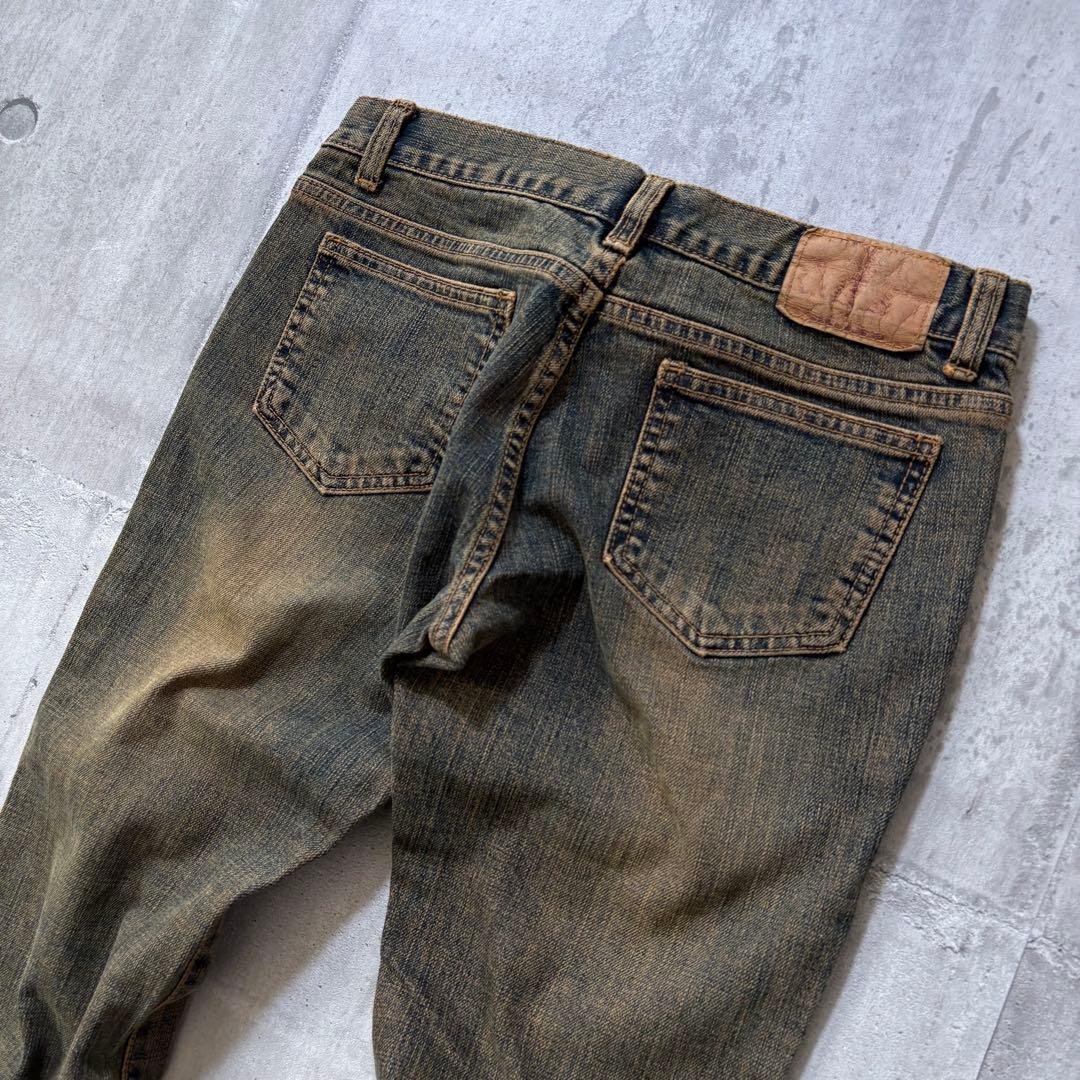 パンツ Dead stock 00s archive flare denim y2k