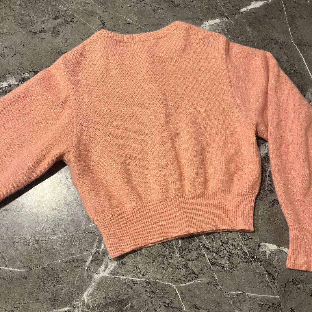 【美品】Lacoste snidel ピンク カーディガン スナイデル ラコステ