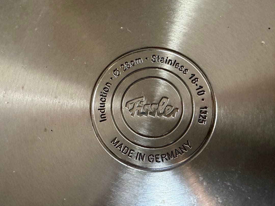 Fissler ステンレスフライパン 28cm