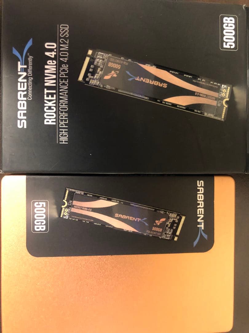 内蔵型SSD SABRENT ROCKET NVMe4.0 500GB SSD PS5 ,PC