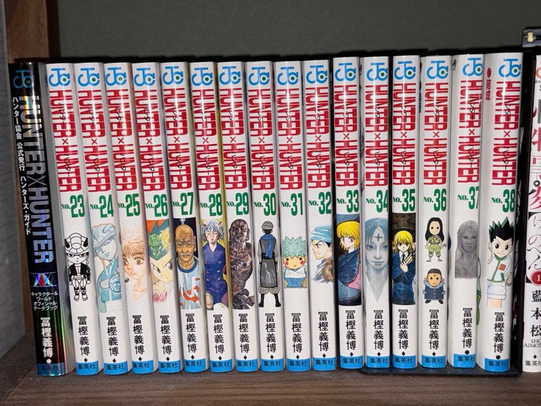 HUNTER×HUNTER 23-38巻＋ハンターズガイド