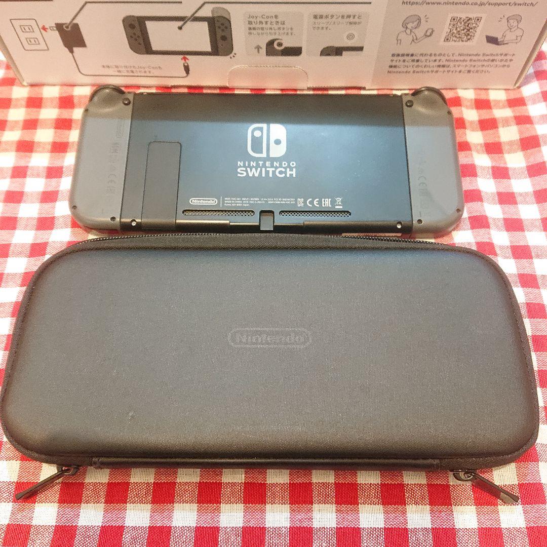 HAC-001 ポーチ保護シート付きSwitch 本体 グレー