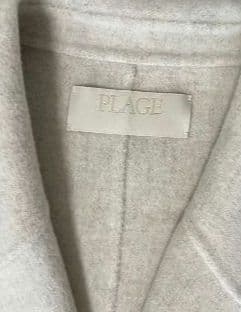 Plage プラージュ ハミルトン マニッシュ ジャケット 36 ナチュラル