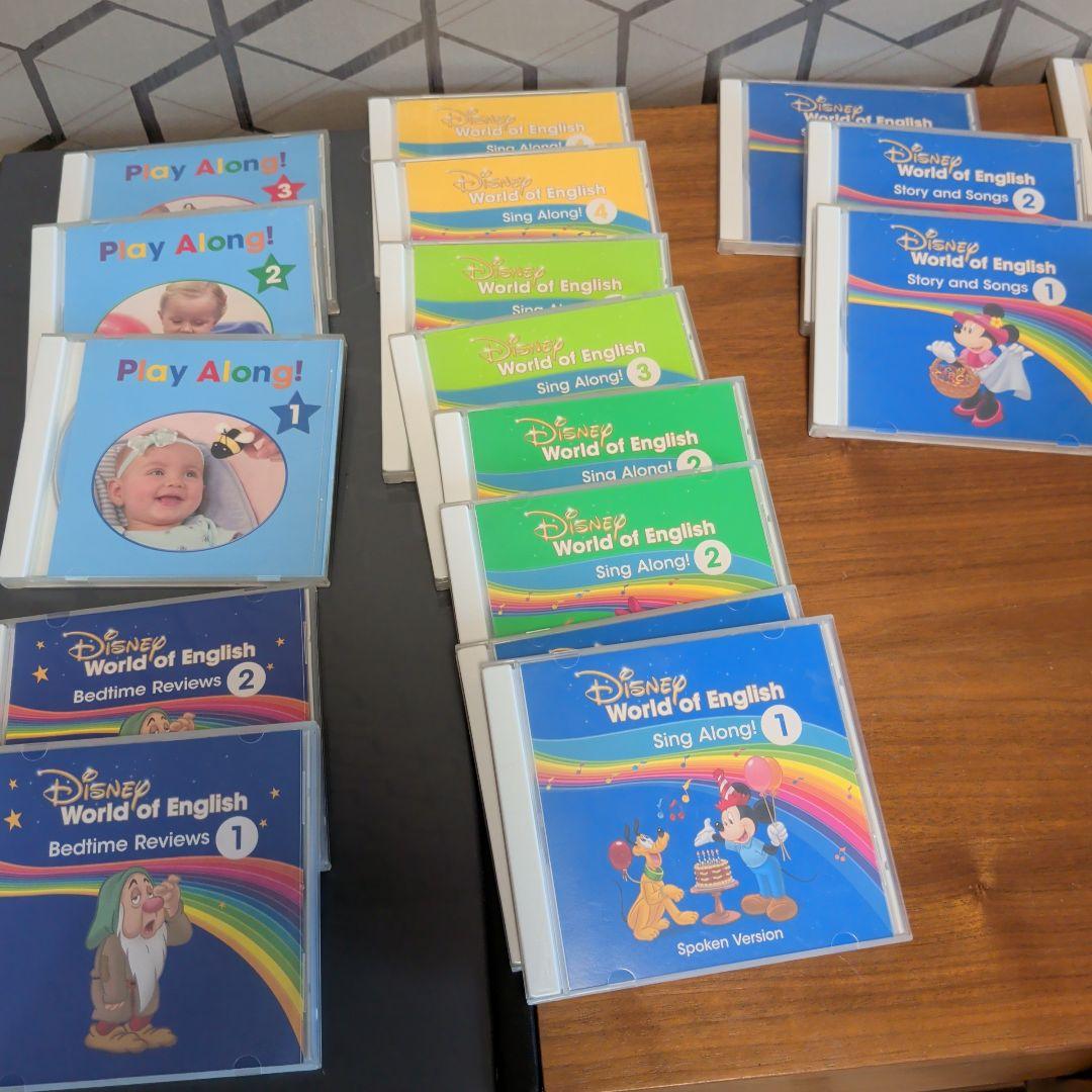 ☆値下げ☆Disney World of English 絵本とCDセット