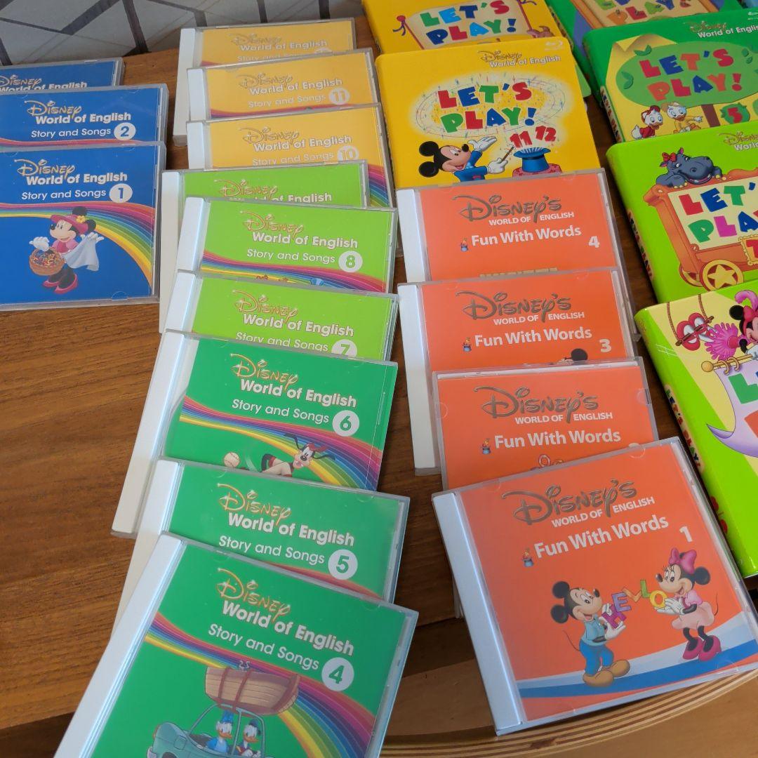 ☆値下げ☆Disney World of English 絵本とCDセット