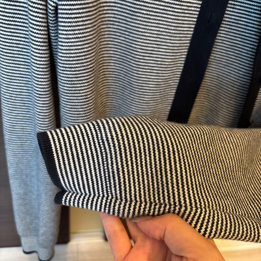 CABaN コットンカシミヤ クルーネックカーディガン　美品
