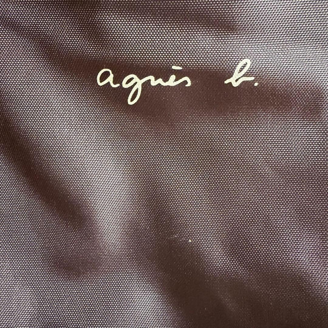 agnès b. アニエスベー ボストンバッグ 2WAY 大容量 ブラウン 旅行
