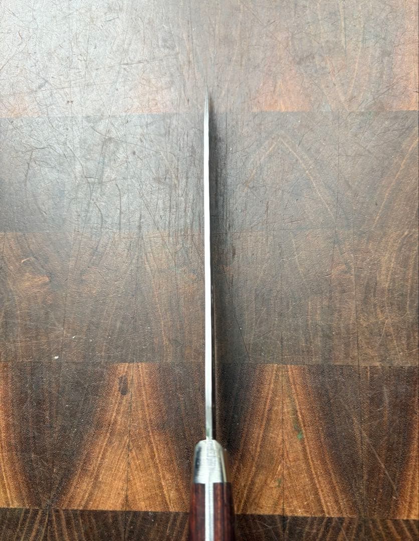 堺菊守　槌目　ダマスカス　ペティナイフ　140mm 包丁　 VG10 研ぎ済