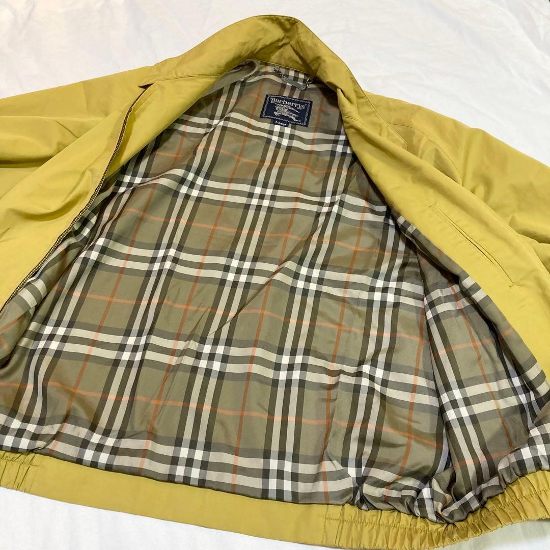 バーバリーBURBERRYスウィングトップ90sヴィンテージ古着メンズXLノバ