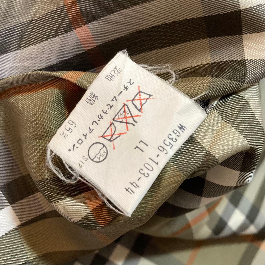 バーバリーBURBERRYスウィングトップ90sヴィンテージ古着メンズXLノバ
