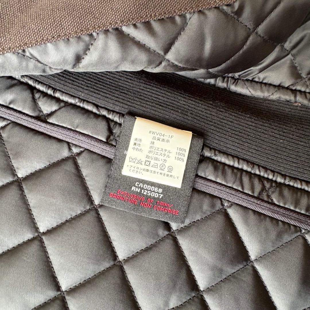 美品 TOUGHDUCK ダック ワークベスト M キルティング