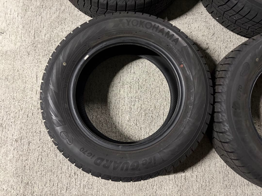 175/70R14 ヨコハマスタッドレスタイヤ IG70 4本セット！