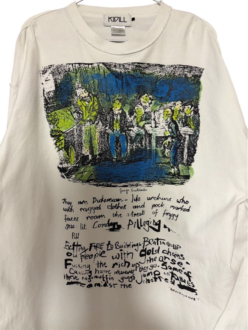トップス kidill 25aw SEDITIONARIES LONG SLEEVE T