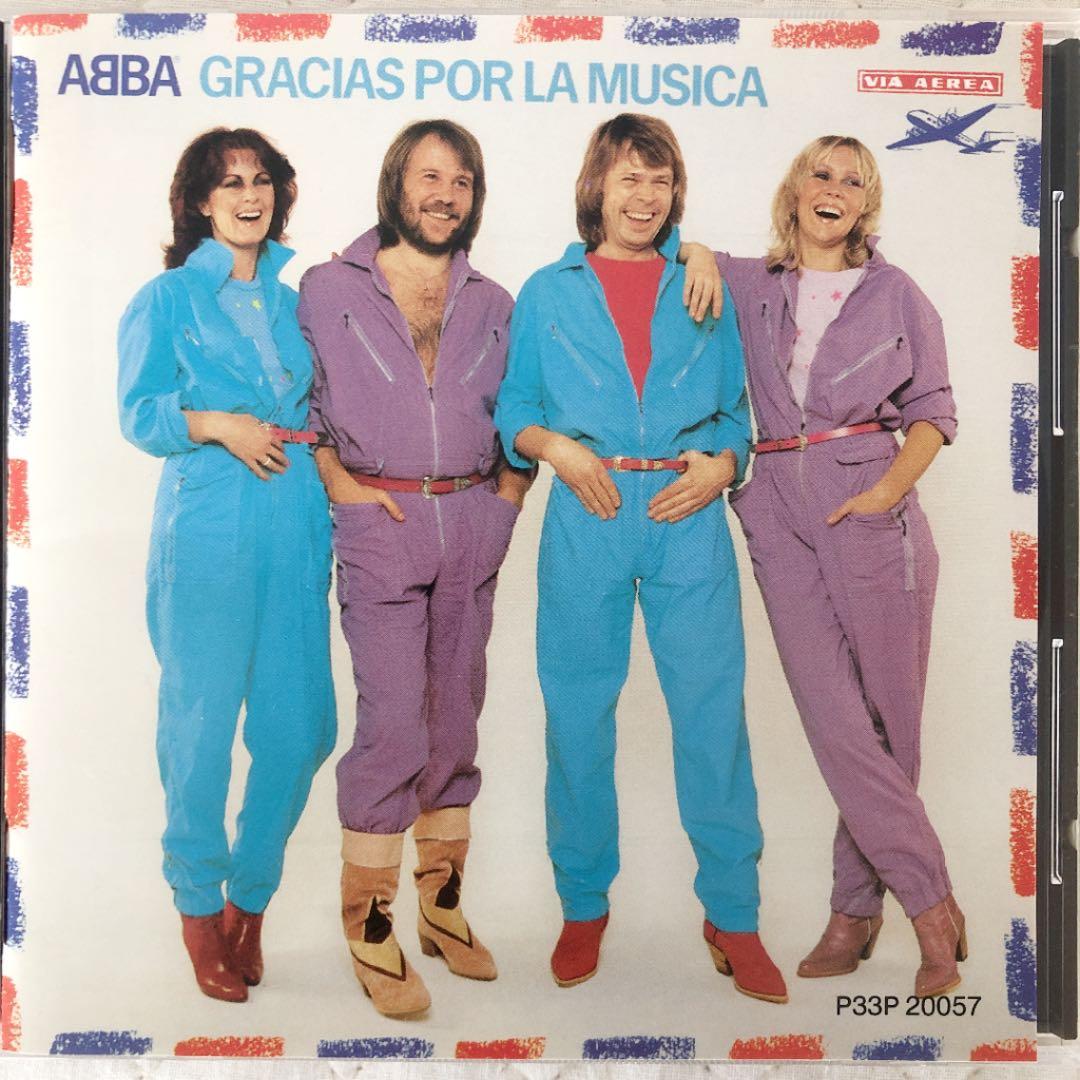 国内盤！ABBA/アバ/ GRACIAS POR LA MUSICA/ 1980