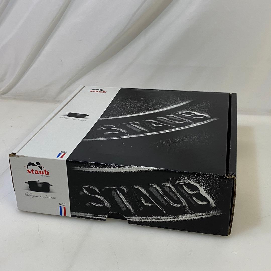◎未使用 STAUB ストウブ ストウブ ブレイザーソテーパン 24cm グレー