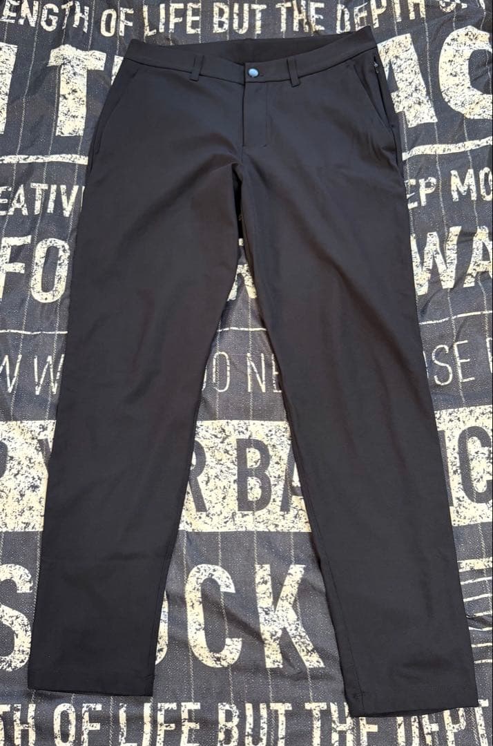 lululemon ABCスリムフィットトラウザー　32×32 ブラック