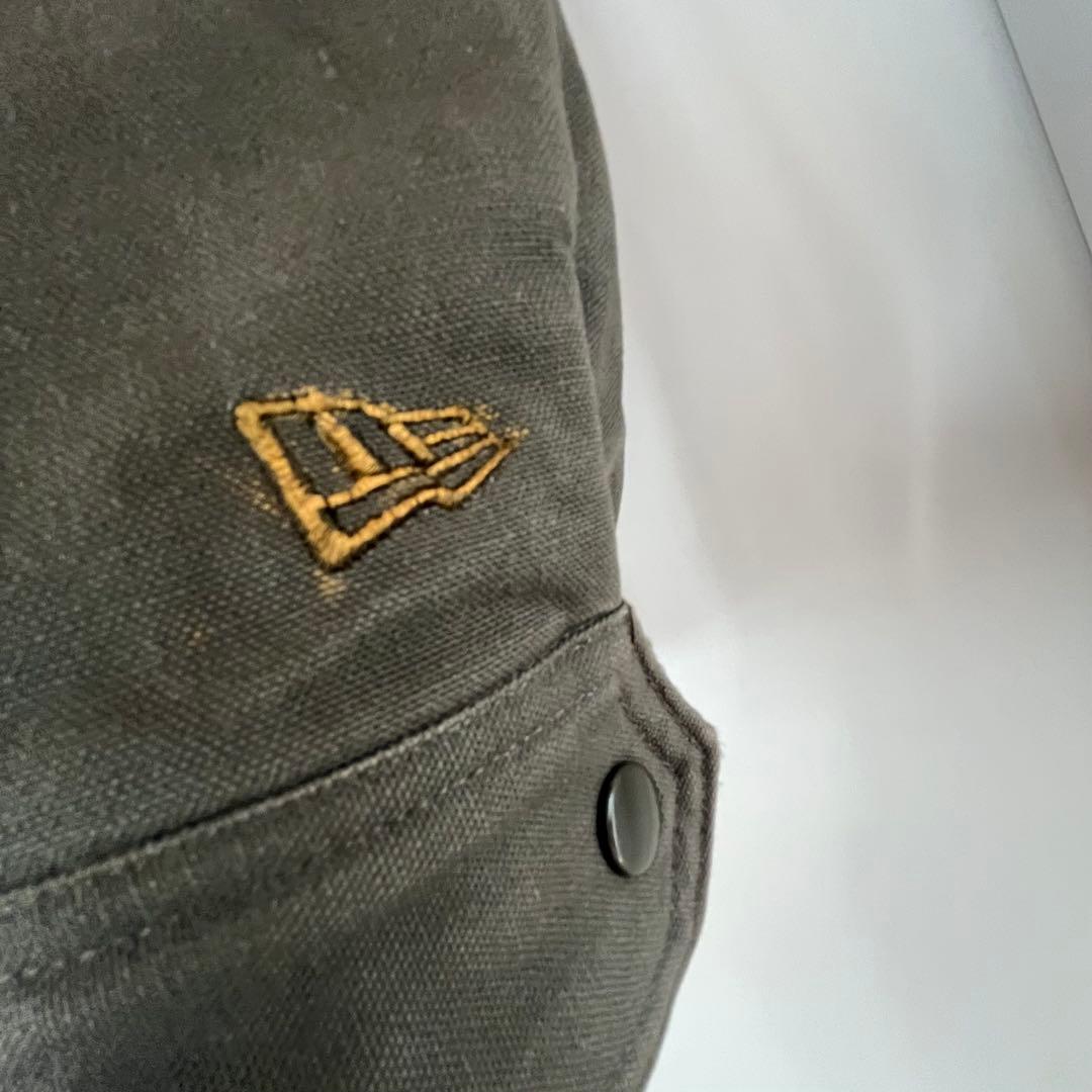 Lafayette コラボNEW ERAジャケット Mオリーブ➕ゴールド