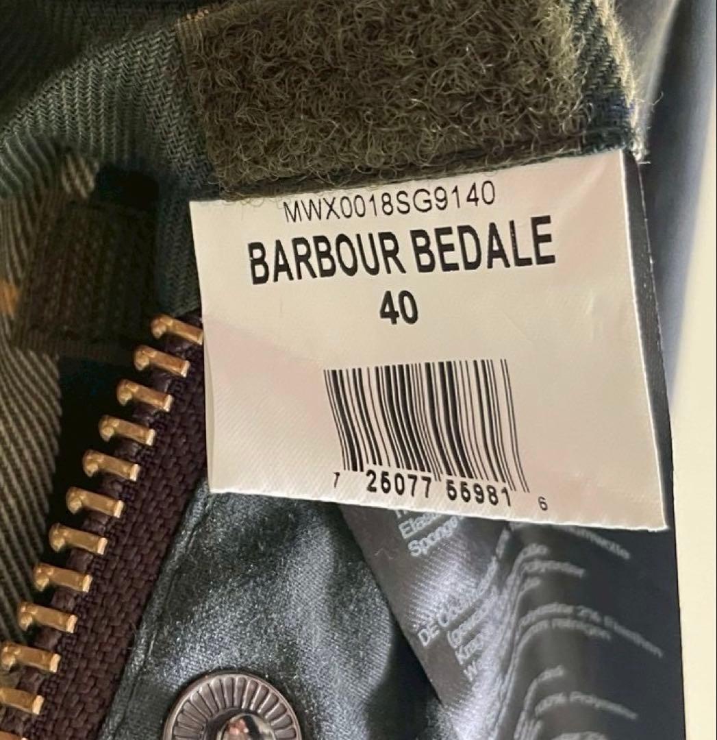 美品　英国製　ビデイル　40 バブアー　Barb bour SS24 2ワラント
