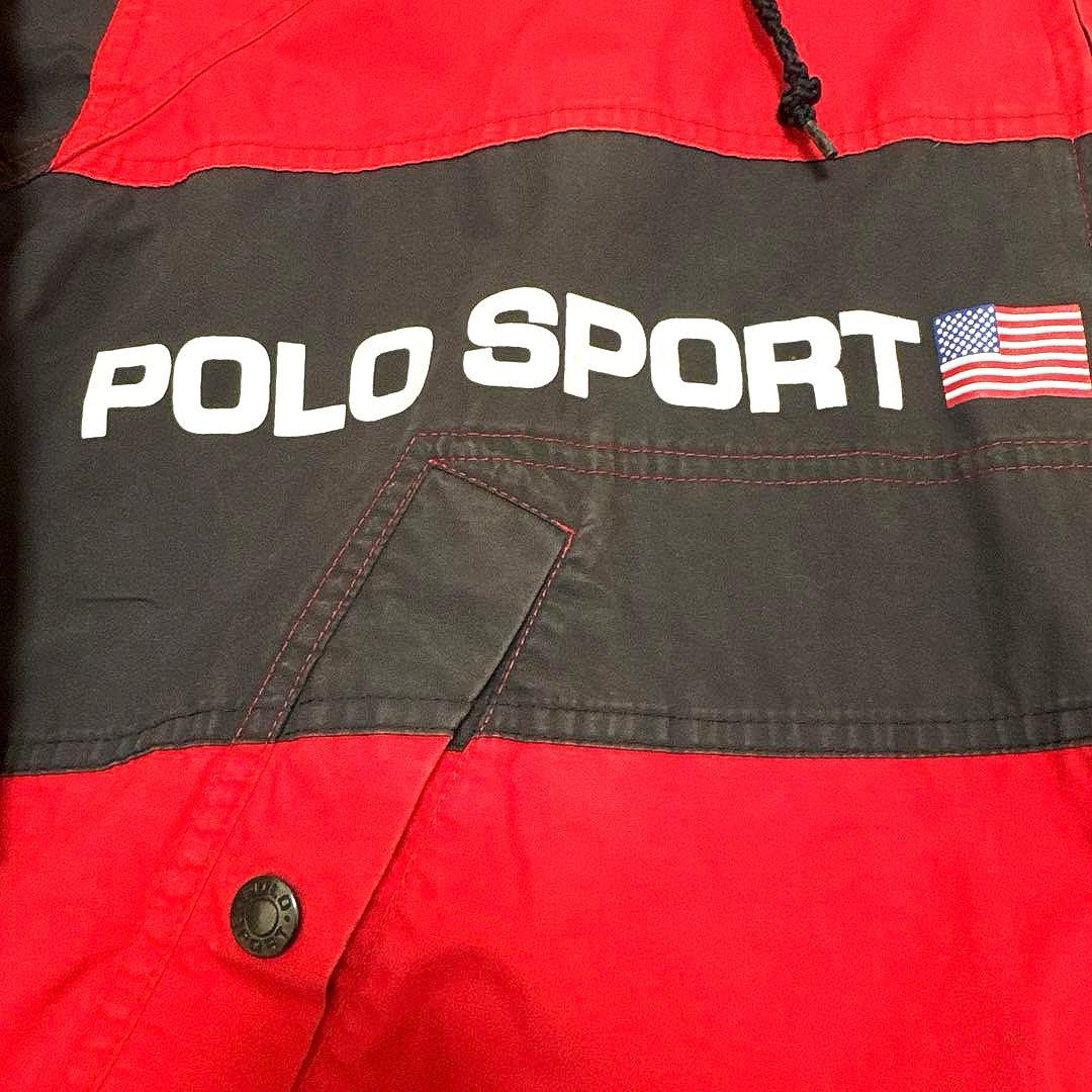 美品❗️入手困難❗️made in USA❗️POLO SPORT フードジャケットL