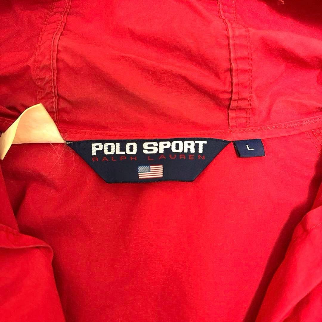 美品❗️入手困難❗️made in USA❗️POLO SPORT フードジャケットL