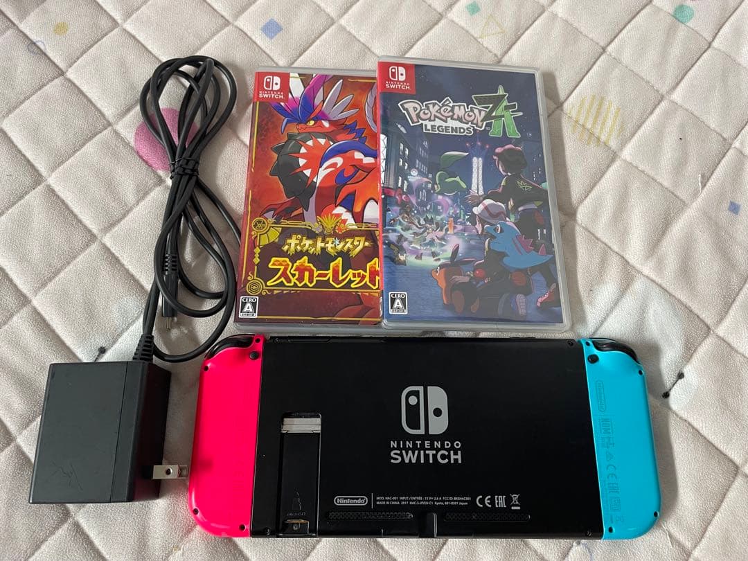 Switch本体とソフトセット