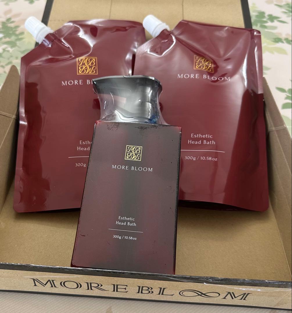 MORE BLOOM エステティック ヘッドバス セット 300g