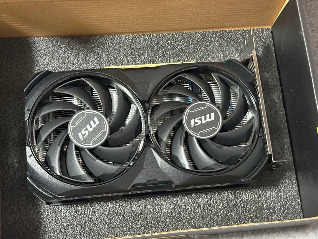 【ジャンク】RTX 4060 Ti VENTUS 2X BLACK 16G OC