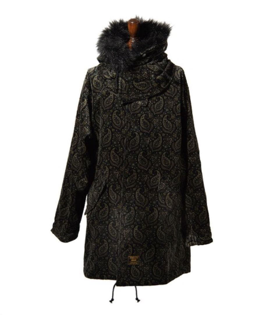 新品／Lサイズ／定価63,800円／グラム glamb／グランジ系 モッズコート