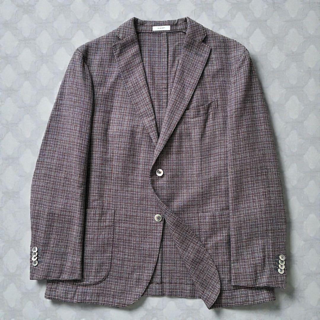 未使用級 BOGLIOLI 名作K.JACKET マルチカラー アンコン 54
