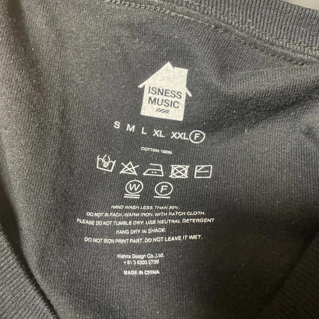 ISNESS MUSIC RAVE Tシャツ