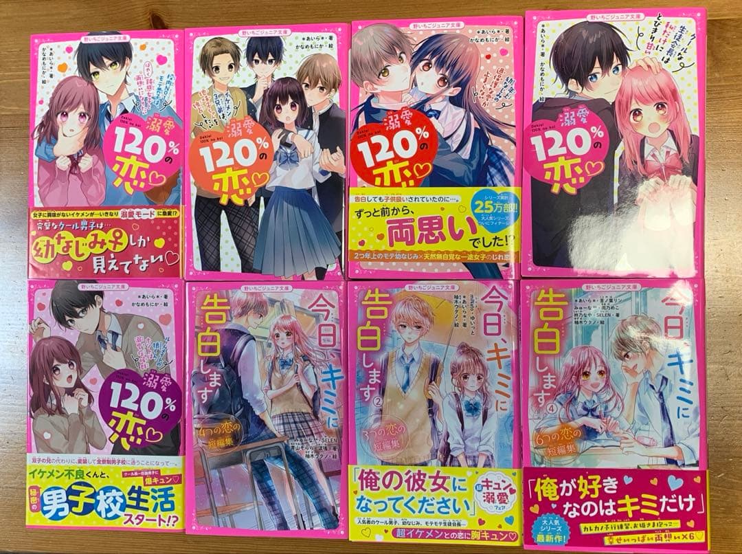 野いちごシリーズ　ジュニア文庫　　　　　　　　　22冊セットまとめ売り