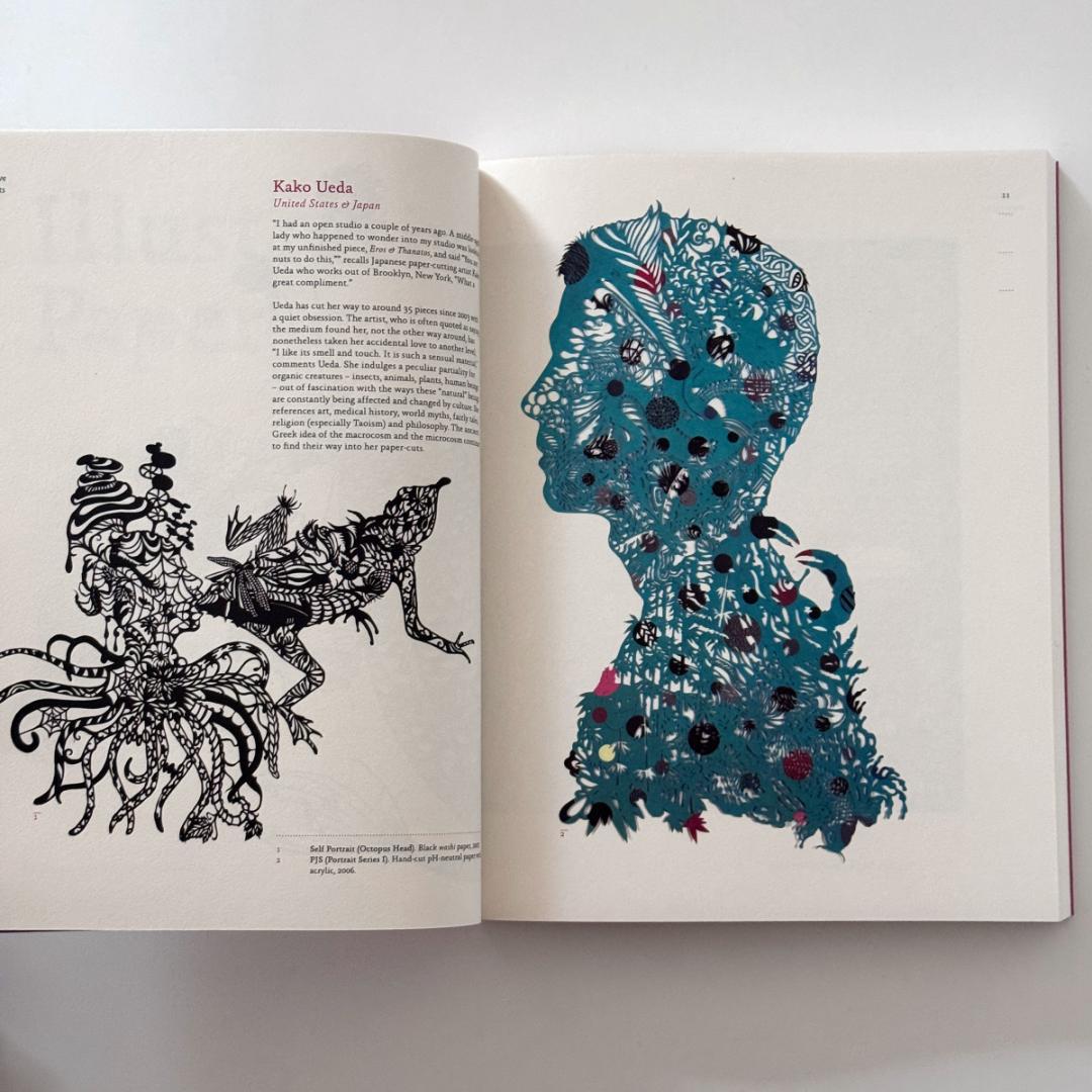 Perfect Paper／紙を素材とした現代アートやデザイン、切り絵　洋書